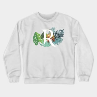 Plant Letter R Crewneck Sweatshirt